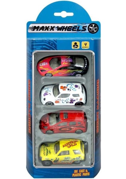 Street Machine 4'lü NessiWorld Araçlar indirimleri