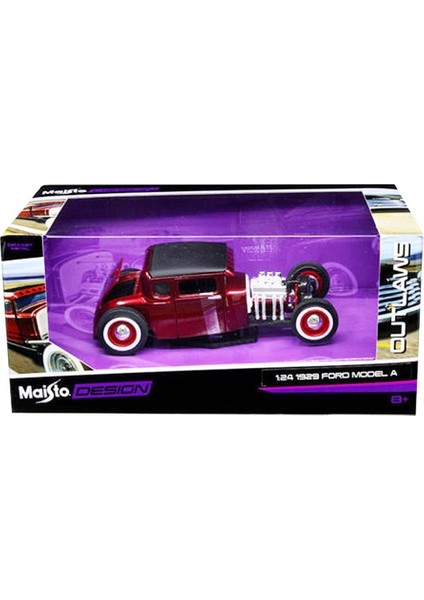 Nessiworld 1:24 Maisto Ford 1929 Pro Rodz Model Araba modelleri