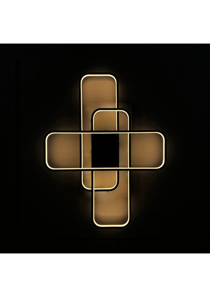 Oblong Plafonyer LED Avize 100X80 cm 119 Watt fırsatları