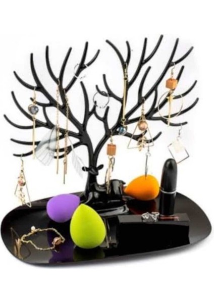 Ağaç Takı Düzenleyici, Yüzük, Küpe, Kolye ve Bileklik Askısı