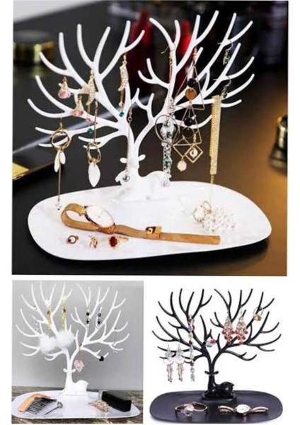 Ağaç Takı Düzenleyici, Yüzük, Küpe, Kolye ve Bileklik Askısı modelleri