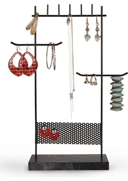 Şık Siyah Takı Düzeni, Hafif ve Kullanışlı Tasarım