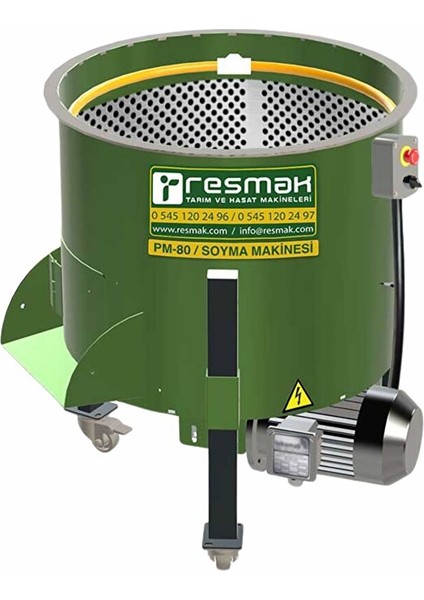 PM80A Devir Ayarlı Ceviz Soyma Makinesi