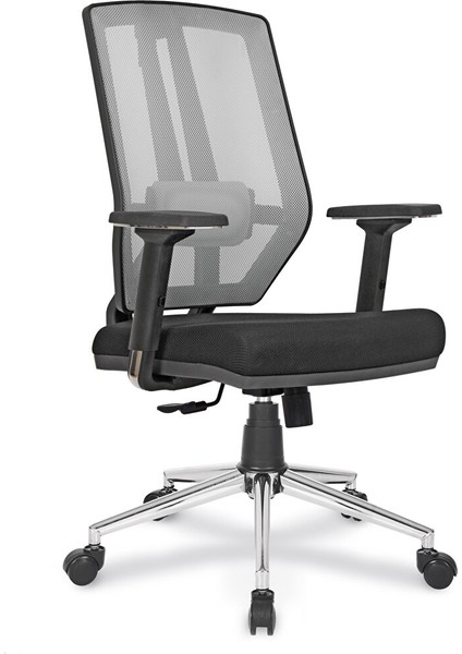 Molled File Şef Koltuğu Multi Tilt Mekanizmalı Krom Yıldız Ayaklı