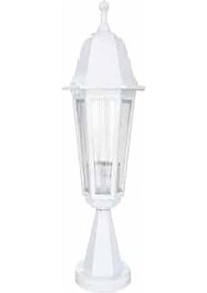 Altıgen Bahçe Aydınlatması Set Üstü Optik Armatür Beyaz 6890