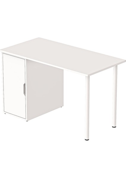 CLM110-BEYAZ Kapaklı Kesonlu Çalışma Masası fırsatları