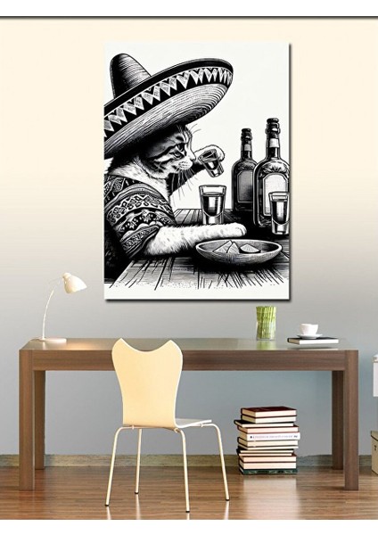 Kanvas Tablo Meksikalı Kurbağa 70X100 cm fiyatları