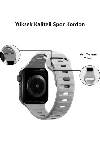 Watch 41MM 40MM 38MM ile Uyumlu Kordon Hora Renkli Kopma Karşıtı Kordon Spor Rahatsız Etmeyen Apple Watch Ultra 2/1 9 8 Se 7 6 5 4 3 2 1 ile Uyumlu Kordon fiyatları