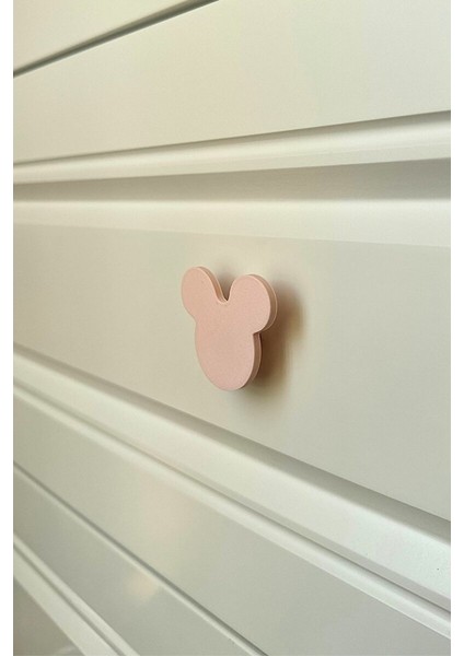 Pembe Mouse Dolap Kulpu- Çocuk Odası, Mutfak ve Banyo Için Modern, Şık ve Dayanıklı Mobilya Kulp, Hd fiyatları