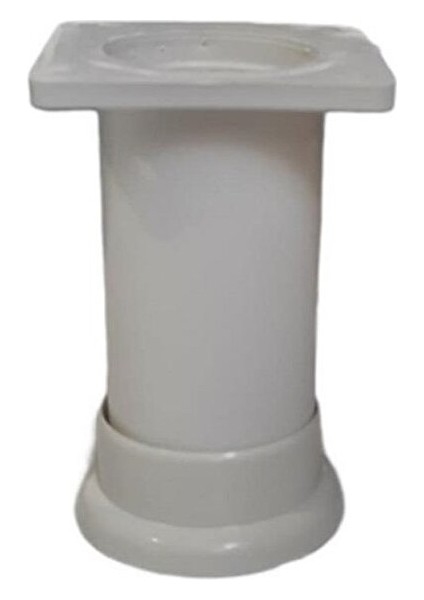 Tower Baza Mobilya Ayağı Beyaz 10 cm fiyatları