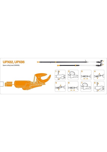 1026295 Yedek Kesme Kafası UPX82 - UPX86