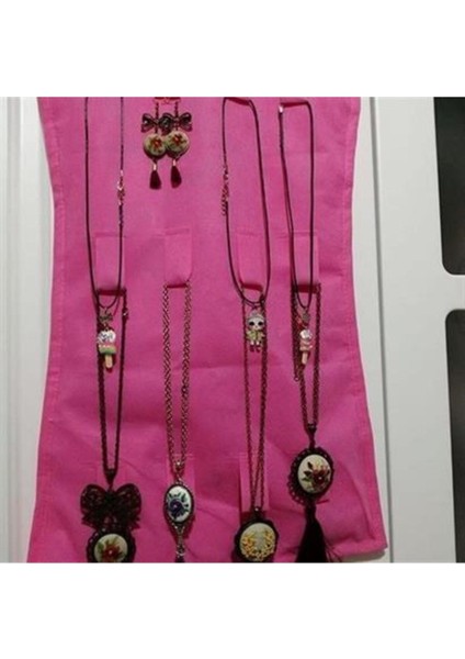 Renkli Elbise Şeklinde Takı Organizeri, Şık ve Pratik Saklama Çözümü