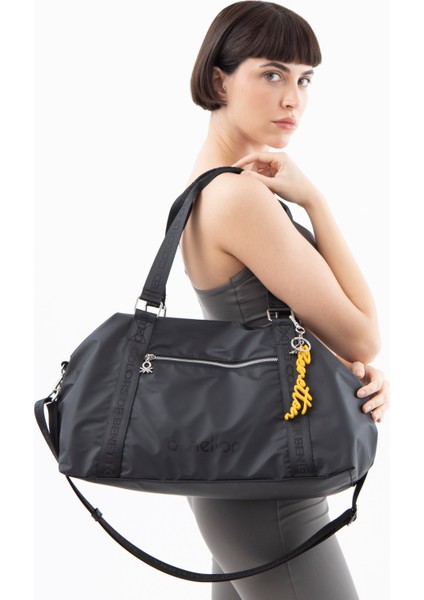 Kadın Büyük Boy Omuz veya Seyehat Çantası BNT1575 - Siyah fiyatları