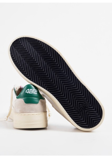 Beyaz - Yeşil Erkek Sneaker Hyper fırsatları