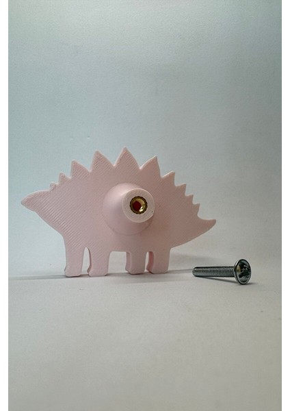 Pembe Dino 5 Dolap Kulpu-Çocuk Odası, Mutfak ve Banyo Için Modern, Sevimli ve Dayanıklı Mobilya Kulp indirimleri