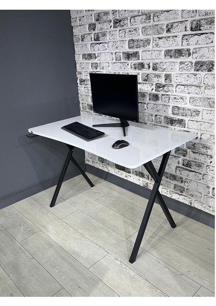 Heygaming Profesyonel Oyuncu Masası Beyaz Siyah Bilgisayar Çalışma Masası 120 cm modelleri