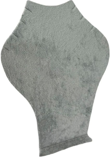 Yerli Üretim Süet Gri Kolye Göstergesi, Şık ve Tarzlı Takı Sergileme Mankeni modelleri