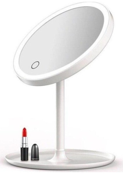 Şarjlı Dokunmatik Ayarlanabilir LED Işıklı Makyaj Aynası fiyatları