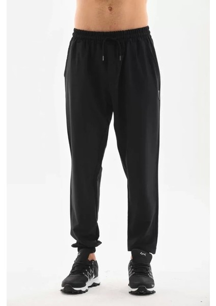 Unisex Lastik Paçalı Eşofman Altı - Siyah fırsatları