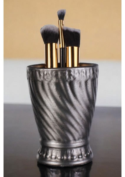 Makyaj Duzenleyici Makyaj Organizeri Makyaj Fırçalığı Makyaj Fırçası Altın Eskitme Renk Model 14