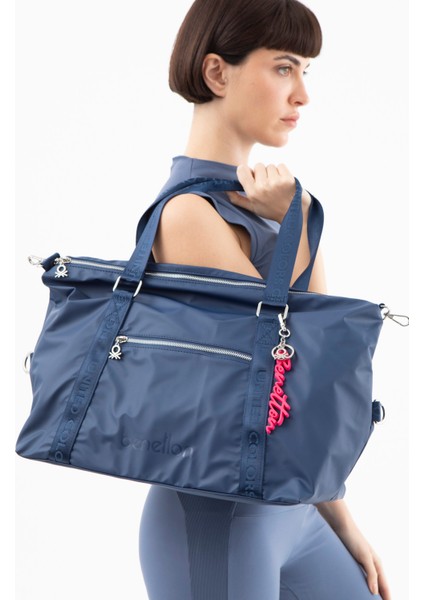 Kadın Büyük Boy Omuz veya Seyehat Çantası BNT1575 - Lacivert modelleri