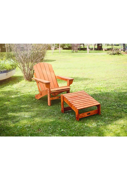 Adirondack Ayak Uzatma Standı Gri