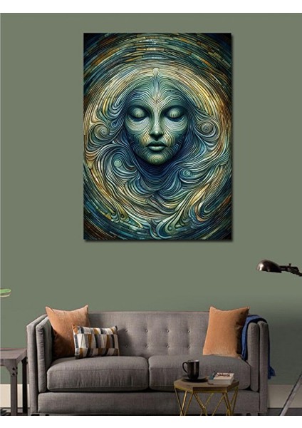 Kanvas Tablo Sakinlik ve Içsel Yolculuk 50X70 cm modelleri