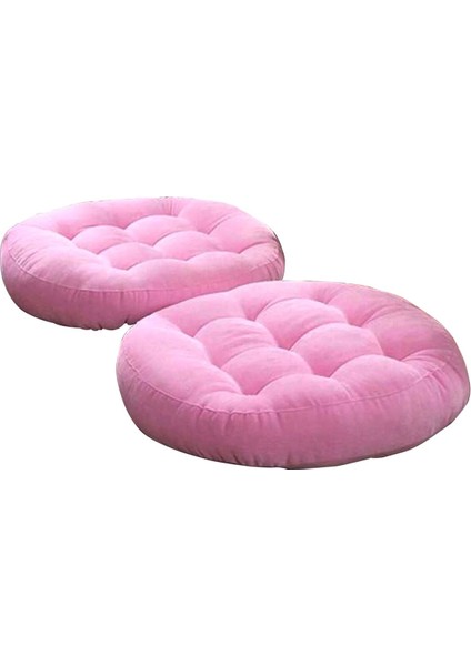 Lanehome Dekoratif Yuvarlak Ikili Yer Minderi Pembe fiyatları