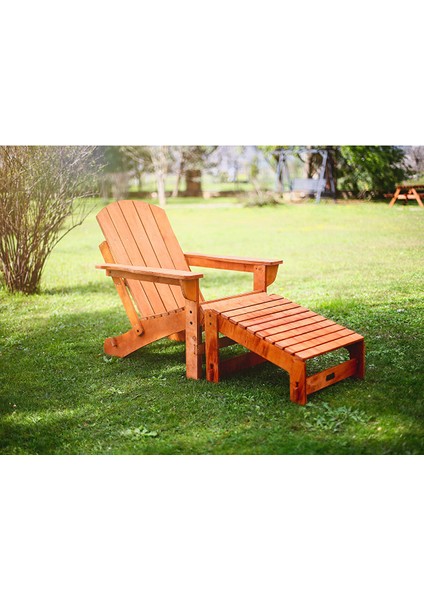 Adirondack Ayak Uzatma Standı Gri