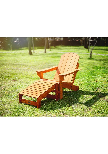 Adirondack Ayak Uzatma Standı Gri
