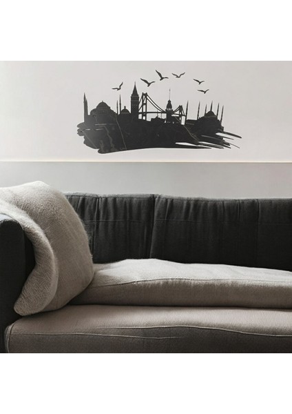 Lazer Kesim Mdf Dekor - Istanbul Silüet