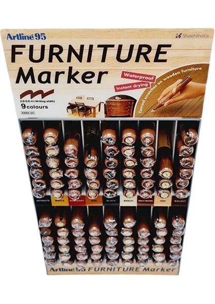 Ahşap Rötuş Kalemi Meşe - Oak (EK95)