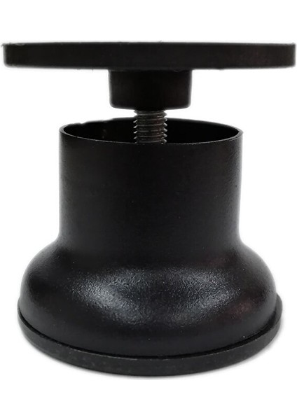5 cm Çap 42 mm Ayarlı Metal Dolap Vestiyer Komidin Baza Ayağı Siyah 4 Adet fiyatları