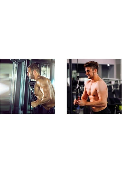 Bar 103 Kaucuk Tutma Kollu Kısa Trıceps&bıceps Rope Bar