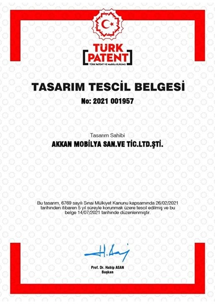 Rüya Safir Çalışma Masası Beyaz Ayak Safirmeşe-Beyaz