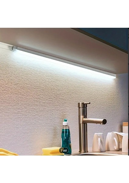 Dokunmati̇k 120 cm Alemi̇nyum Gün Işigi LED ( Led+Adaptör+Montaj Aparat)