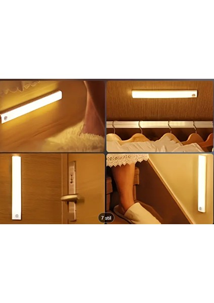 Dokunmati̇k 120 cm Alemi̇nyum Gün Işigi LED ( Led+Adaptör+Montaj Aparat)