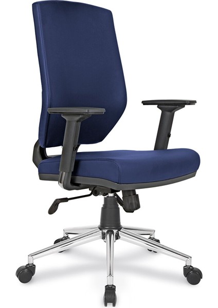 Molled Şef Koltuğu Multi Tilt Mekanizmalı Krom Yıldız Ayaklı