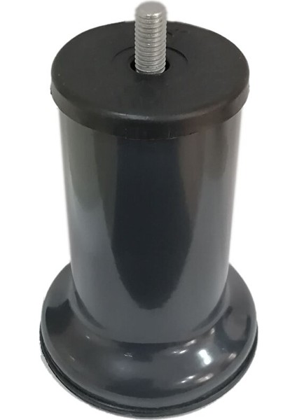 Baza Ayağı Koltuk Ayağı Kanepe Ayağı Antrasit Gri 10 cm 3/8" Kalın Dişli fiyatları