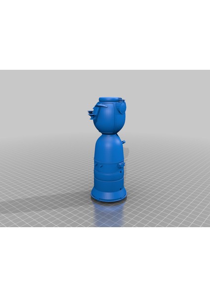 Güneş Paneli ile Soyuz Uzay Aracı (Sadece Plastik Aparattır!!!) 3D