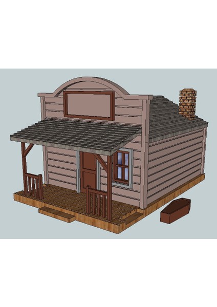 Ho Scale Undertaker (Sadece Plastik Aparattır!!!) 3D fiyatları