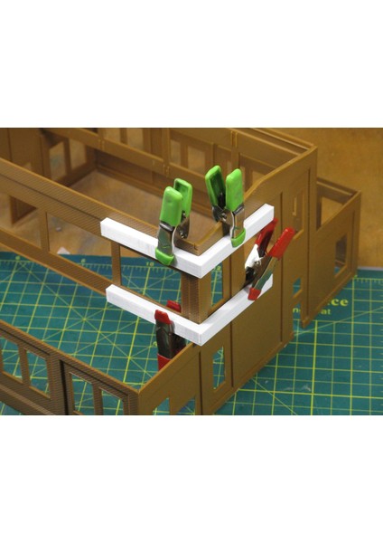 Köşeleri Yapıştırma Için Ho Ölçek Açıları (Sadece Plastik Aparattır!!!) 3D fiyatları