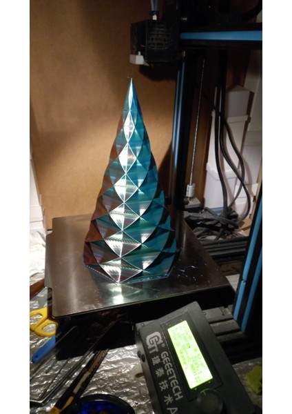 Spiral Noel Ağacı (Sadece Plastik Aparattır!!!) 3D modelleri