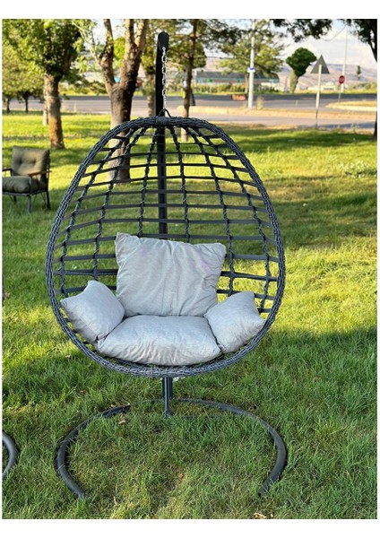 Zi̇gonzi̇ Tekli̇ Rattan Salıncak