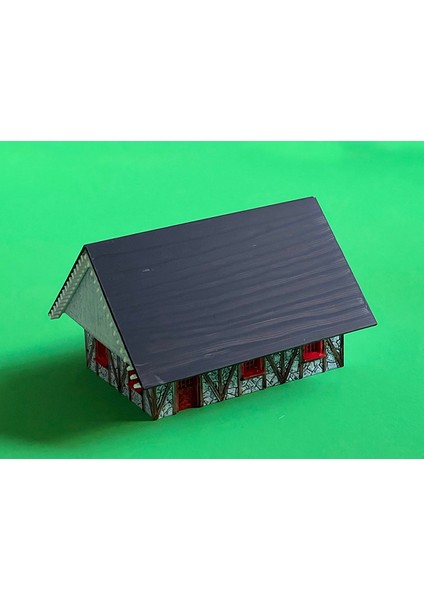 Tudor Tarzı Bina Ho Ölçeği (Sadece Plastik Aparattır!!!) 3D modelleri