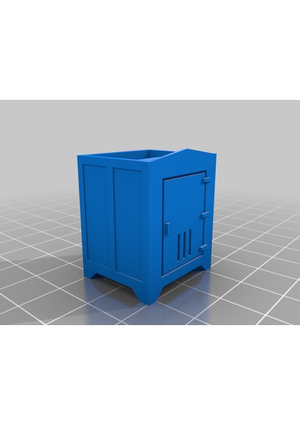 Ho Ölçekli Sinyal Kutusu (Sadece Plastik Aparattır!!!) 3D modelleri
