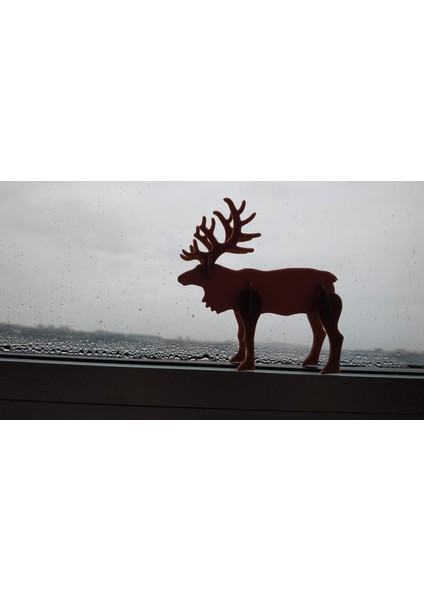 Ren Geyiği Noel Kartı Kiti Daha Kolay Açılır (Sadece Plastik Aparattır!!!) 3D fiyatları