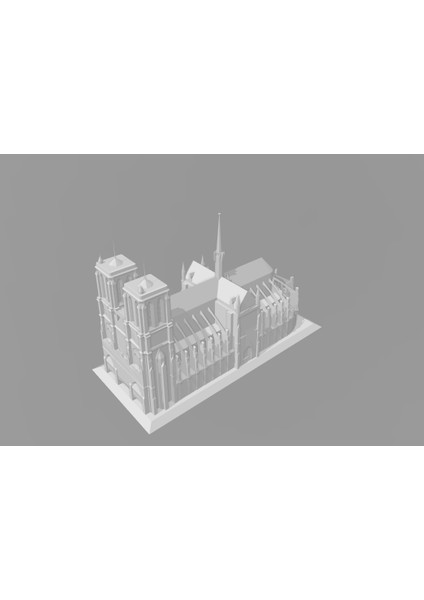 Notre Dame De Paris (Sadece Plastik Aparattır!!!) 3D fiyatları