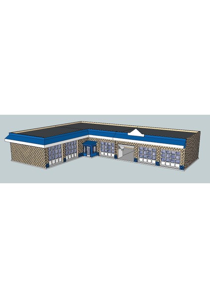 Ho Scale Clay'in Servis Merkezi (Sadece Plastik Aparattır!!!) 3D fiyatları