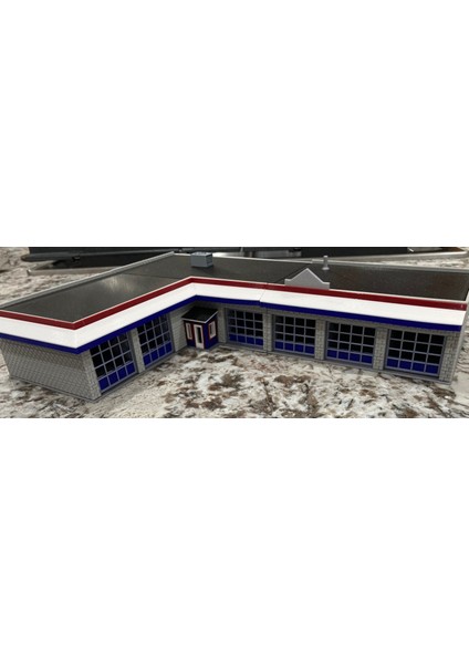 Ho Scale Clay'in Servis Merkezi (Sadece Plastik Aparattır!!!) 3D modelleri